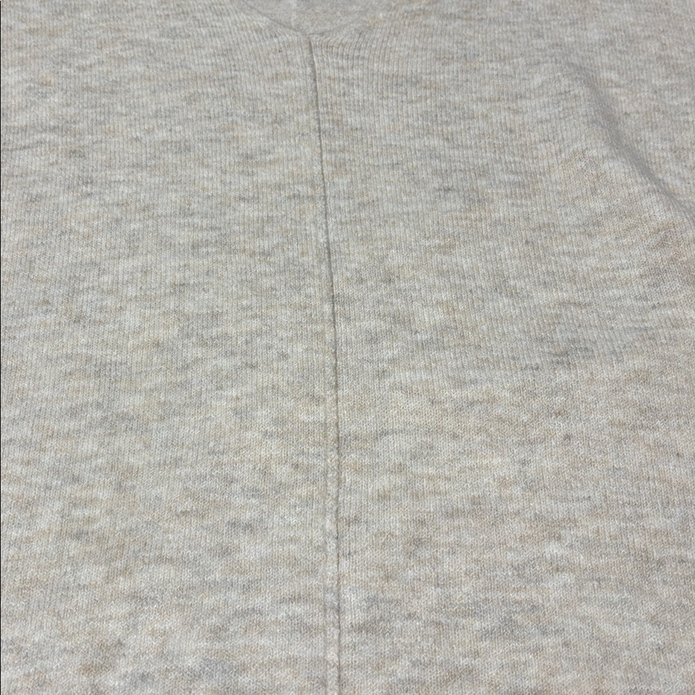 Vince Camuto Beige V-Neck Women's Sweater - Picture 4 of 5